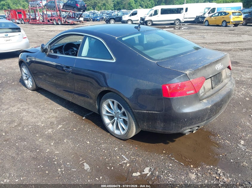 2013 Audi A5 VIN WAUCFAFR9DA007307 IAAI salvage auction — NORMAL WEAR, Clear (New York), sold $1,000 on 2026-07-07 (photo 3)