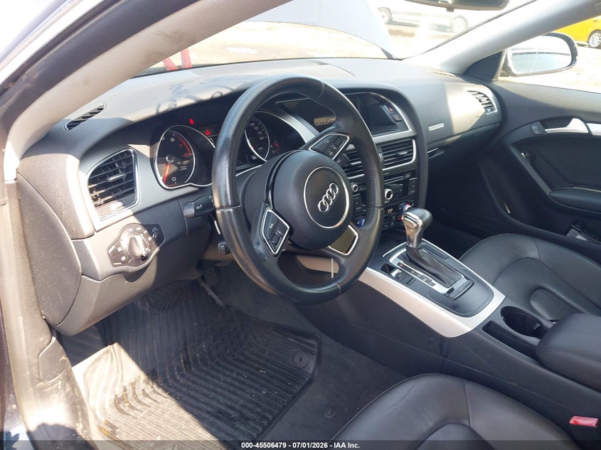 2013 Audi A5 VIN WAUCFAFR9DA007307 IAAI salvage auction — NORMAL WEAR, Clear (New York), sold $1,000 on 2026-07-07 (photo 5)