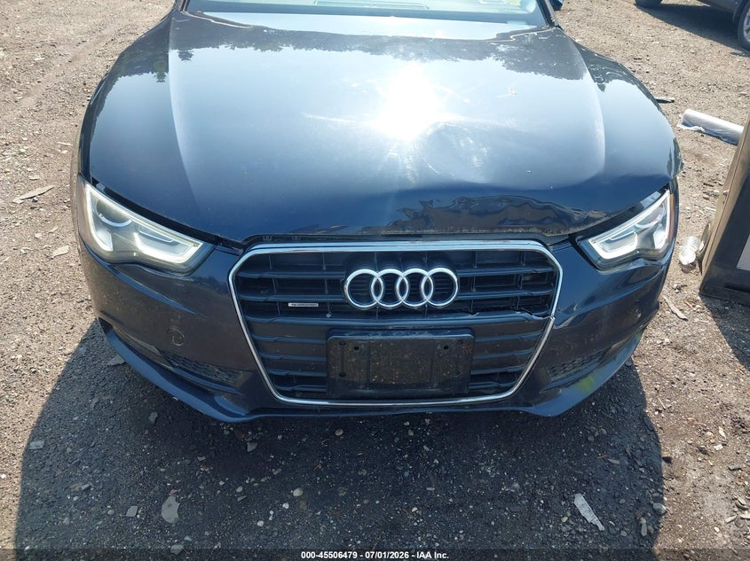 2013 Audi A5 VIN WAUCFAFR9DA007307 IAAI salvage auction — NORMAL WEAR, Clear (New York), sold $1,000 on 2026-07-07 (photo 6)