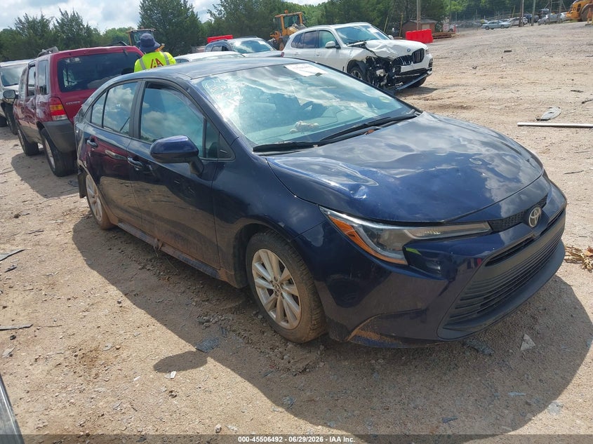2023 Toyota Corolla VIN 5YFB4MDE4PP038714 IAAI salvage auction — REAR END, Salvage Title, sold $2,300 on 2026-08-02 (photo 1)