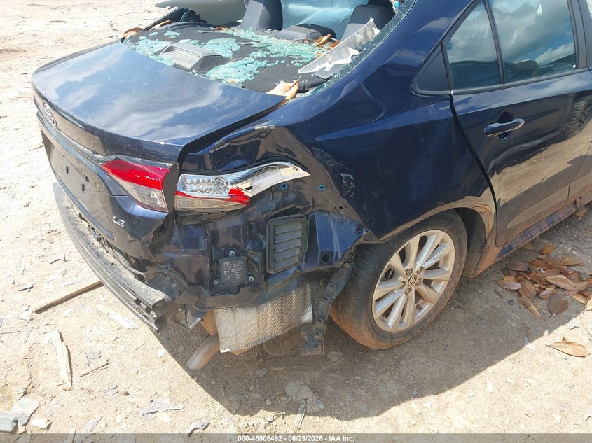 2023 Toyota Corolla VIN 5YFB4MDE4PP038714 IAAI salvage auction — REAR END, Salvage Title, sold $2,300 on 2026-08-02 (photo 6)