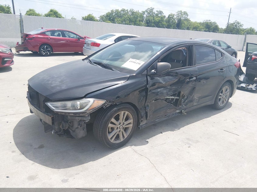 2017 Hyundai Elantra VIN KMHD84LF8HU206281 IAAI salvage auction — SIDE, Salvage (Texas), sold $1,475 on 2026-07-24 (photo 2)