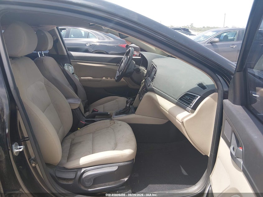2017 Hyundai Elantra VIN KMHD84LF8HU206281 IAAI salvage auction — SIDE, Salvage (Texas), sold $1,475 on 2026-07-24 (photo 5)