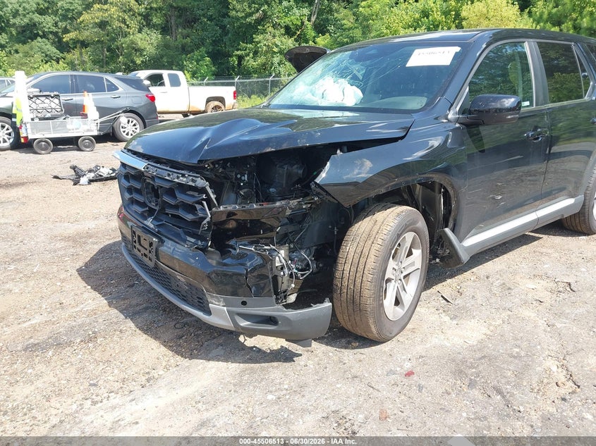 2025 Honda Pilot VIN 5FNYG2H43SB042488 IAAI salvage auction — LEFT FRONT, Salvage (Mississippi), sold $12,000 on 2026-09-03 (photo 6)