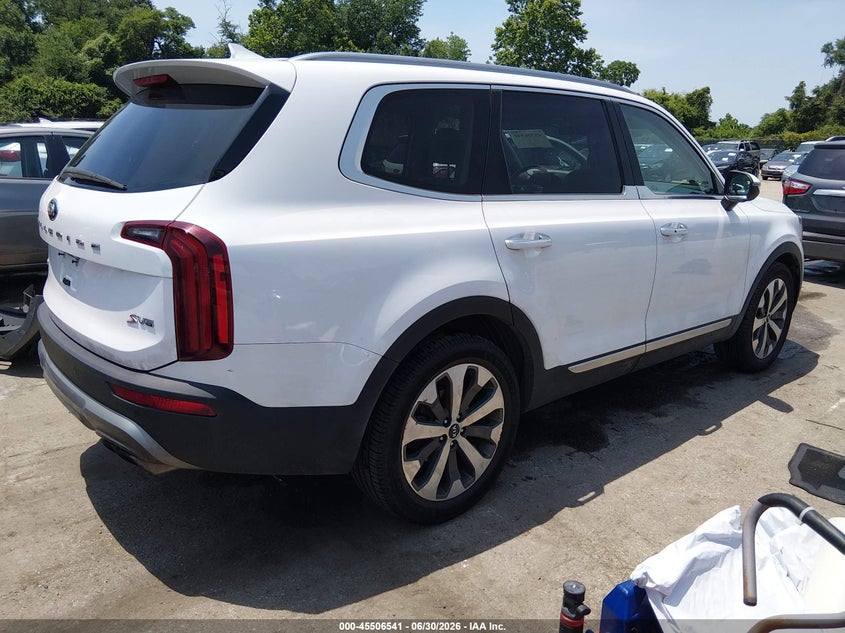 2021 Kia Telluride VIN 5XYP6DHC4MG139289 IAAI salvage auction — FRONT END, Salvage Title, sold $4,650 on 2026-07-23 (photo 4)