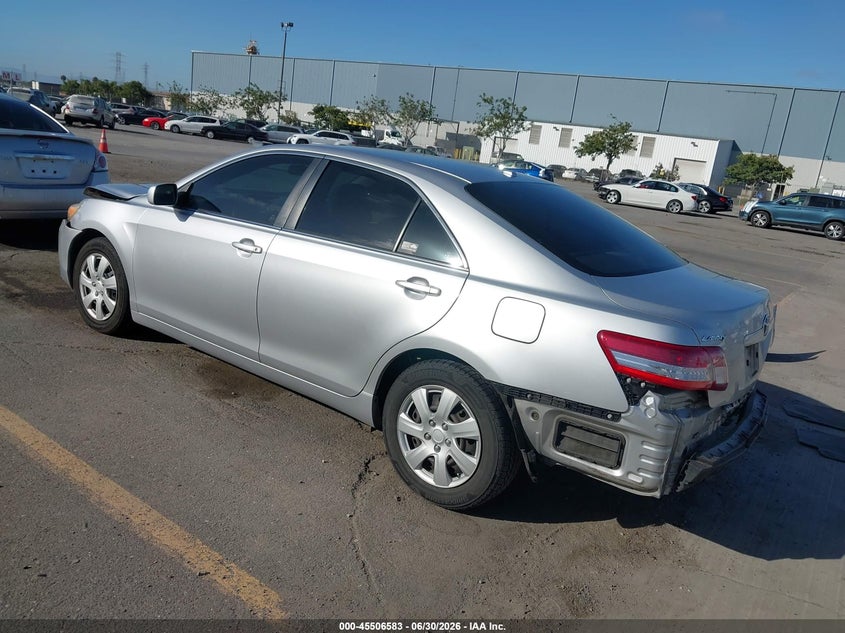 2011 Toyota Camry VIN JTNBF3EK8B3005947 IAAI salvage auction — FRONT & REAR, Salvage (California), sold $1,650 on 2026-07-27 (photo 3)