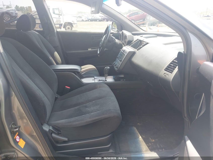 2005 Nissan Murano VIN JN8AZ08W85W441841 IAAI salvage auction — FRONT END, Clear (New York), sold $800 on 2026-07-28 (photo 5)