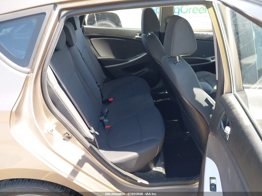 2014 Hyundai Accent VIN KMHCU5AE4EU182838 IAAI salvage auction — FRONT END, Clear (Virginia), sold $375 on 2026-07-28 (photo 8)