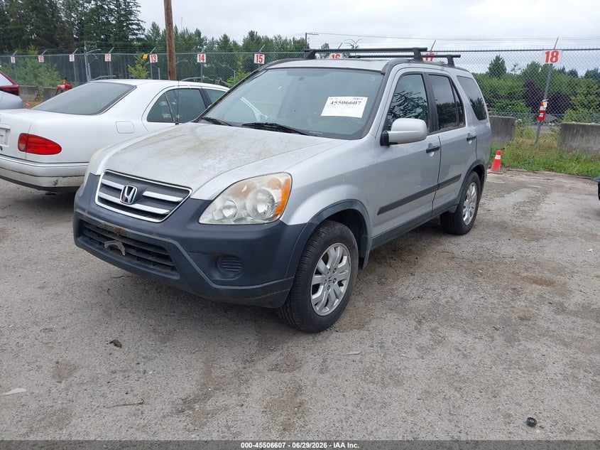 2006 Honda Cr-v VIN JHLRD78876C009786 IAAI salvage auction — NORMAL WEAR, Clear (Washington), sold $2,100 on 2026-07-08 (photo 2)