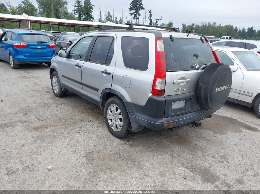 2006 Honda Cr-v VIN JHLRD78876C009786 IAAI salvage auction — NORMAL WEAR, Clear (Washington), sold $2,100 on 2026-07-08 (photo 3)