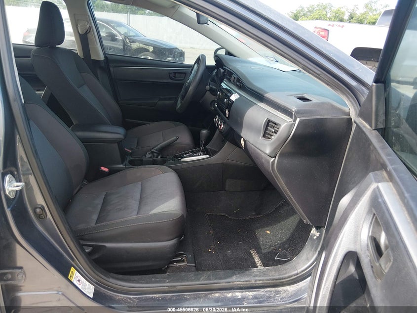 2015 Toyota Corolla VIN 5YFBURHEXFP237207 IAAI salvage auction — FRONT END, Salvage (Texas), sold $2,450 on 2026-07-10 (photo 5)