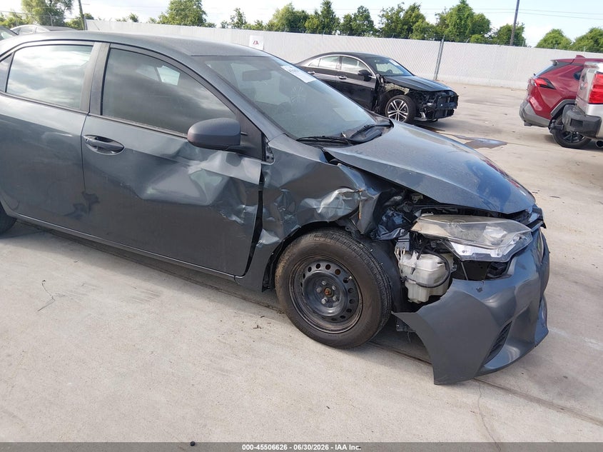 2015 Toyota Corolla VIN 5YFBURHEXFP237207 IAAI salvage auction — FRONT END, Salvage (Texas), sold $2,450 on 2026-07-10 (photo 6)