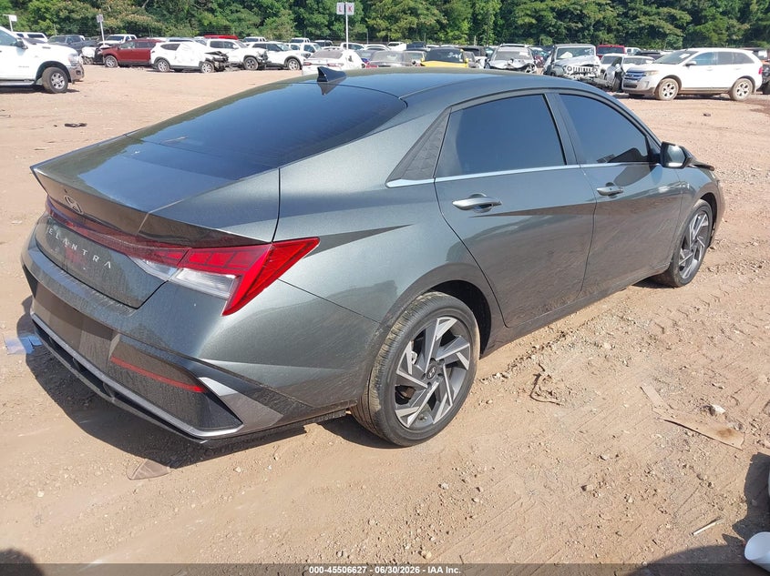 2025 Hyundai Elantra VIN KMHLS4DG1SU937436 IAAI salvage auction — FRONT END, Salvage (Alabama), sold $5,700 on 2026-08-01 (photo 4)