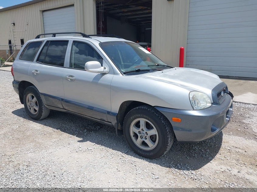 2003 Hyundai Santa fe VIN KM8SC13D83U437175 IAAI salvage auction — LEFT FRONT, Salvage (Alabama), sold $225 on 2026-07-29 (photo 1)