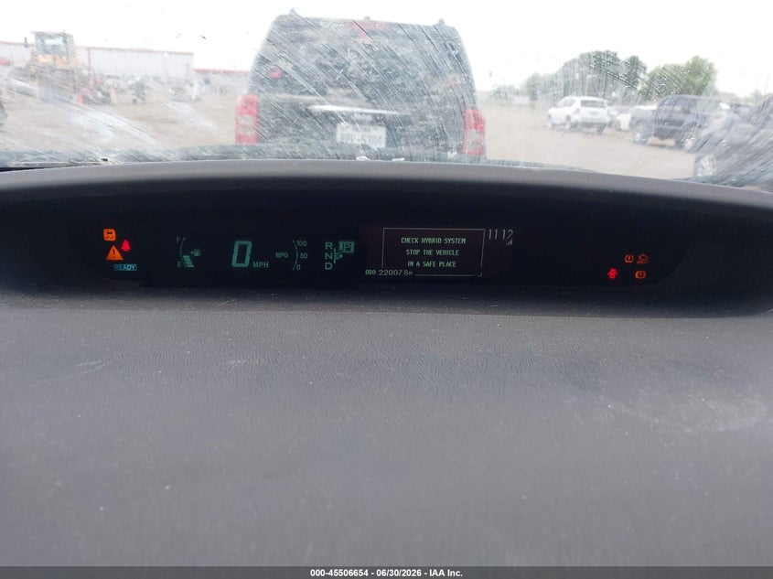 2012 Toyota Prius VIN JTDKN3DU2C1545172 IAAI salvage auction — NORMAL WEAR, Clear (Tennessee), sold $2,450 on 2026-07-28 (photo 7)