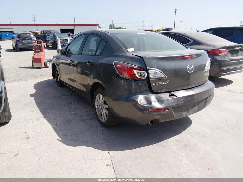 2013 Mazda 3 VIN JM1BL1VP8D1738978 IAAI salvage auction — NORMAL WEAR, Original (Texas), sold $750 on 2026-07-06 (photo 6)