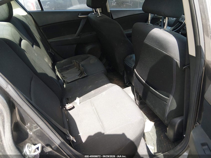 2013 Mazda 3 VIN JM1BL1VP8D1738978 IAAI salvage auction — NORMAL WEAR, Original (Texas), sold $750 on 2026-07-06 (photo 8)