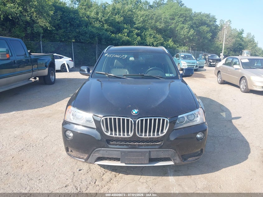 2013 BMW X3 VIN 5UXWX7C53DL980218 IAAI salvage auction — NORMAL WEAR, Clear (Pennsylvania), sold $550 on 2026-07-31 (photo 6)