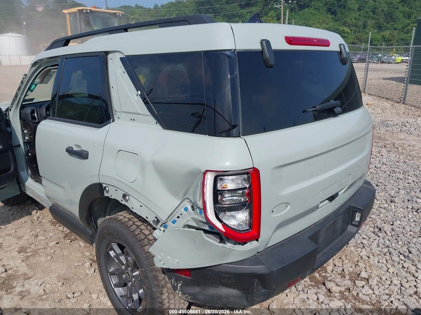 2024 Ford Bronco sport VIN 3FMCR9B6XRRF14777 IAAI salvage auction — REAR END, Salvage Title, sold $7,200 on 2026-08-01 (photo 6)