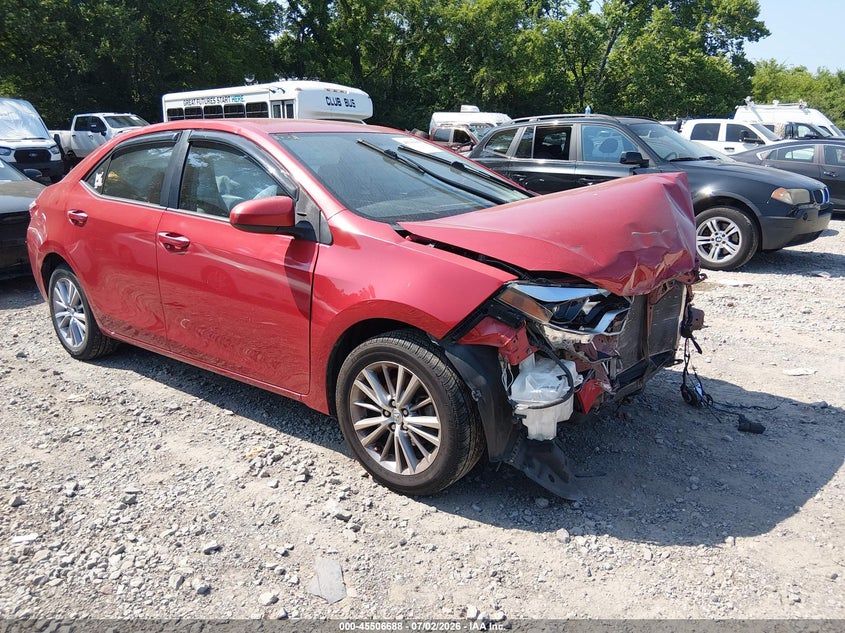 2015 Toyota Corolla VIN 5YFBURHE6FP189530 IAAI salvage auction — FRONT END, Salvage (Tennessee), sold $1,125 on 2026-07-16 (photo 1)