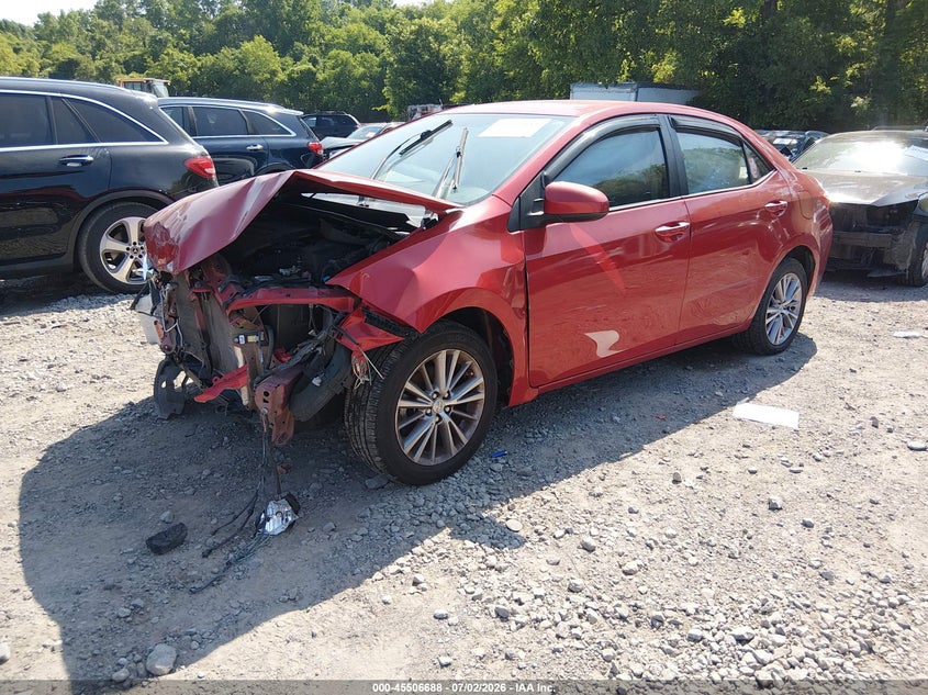 2015 Toyota Corolla VIN 5YFBURHE6FP189530 IAAI salvage auction — FRONT END, Salvage (Tennessee), sold $1,125 on 2026-07-16 (photo 2)