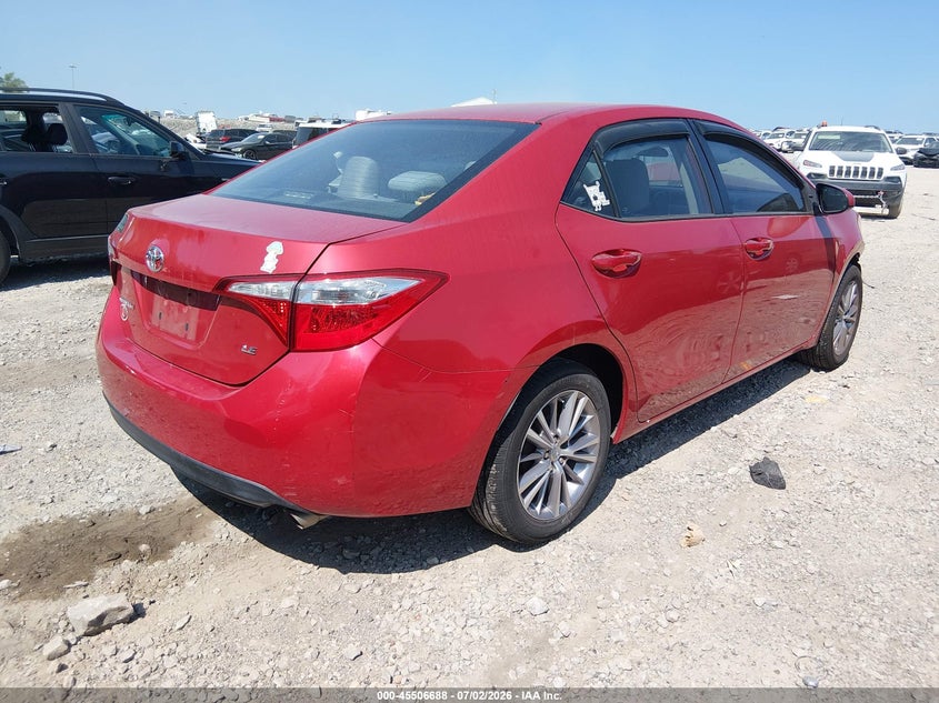 2015 Toyota Corolla VIN 5YFBURHE6FP189530 IAAI salvage auction — FRONT END, Salvage (Tennessee), sold $1,125 on 2026-07-16 (photo 4)