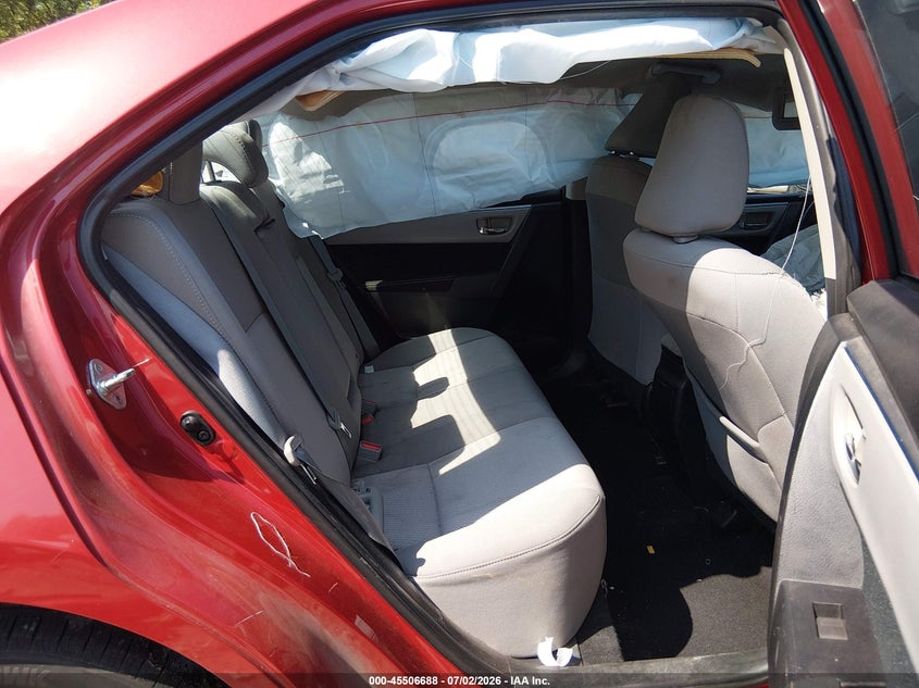 2015 Toyota Corolla VIN 5YFBURHE6FP189530 IAAI salvage auction — FRONT END, Salvage (Tennessee), sold $1,125 on 2026-07-16 (photo 8)