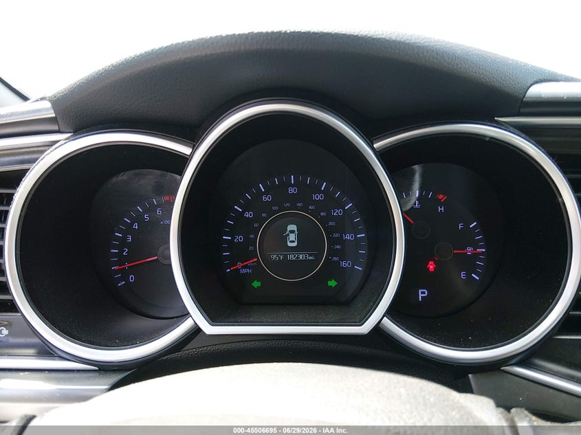 2014 Kia Optima VIN 5XXGM4A70EG318017 IAAI salvage auction — LEFT FRONT, Salvage Title, sold $450 on 2026-07-22 (photo 7)