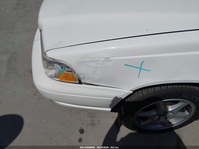 1999 Volvo V70 VIN YV1LW55AXX2621524 IAAI salvage auction — LEFT FRONT, Salvage (Texas), sold $325 on 2026-07-21 (photo 6)