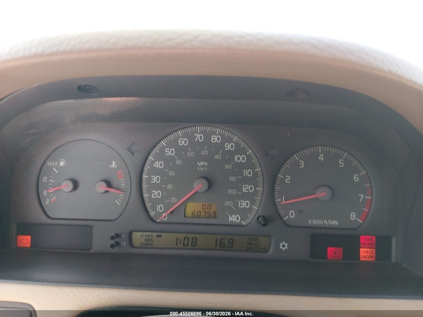 1999 Volvo V70 VIN YV1LW55AXX2621524 IAAI salvage auction — LEFT FRONT, Salvage (Texas), sold $325 on 2026-07-21 (photo 7)