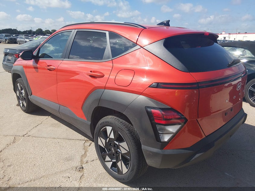2025 Hyundai Kona VIN KM8HBCAB8SU231380 IAAI salvage auction — HAIL, Enterprise Vehicles Clear Only (California), sold $16,225 on 2026-07-06 (photo 3)