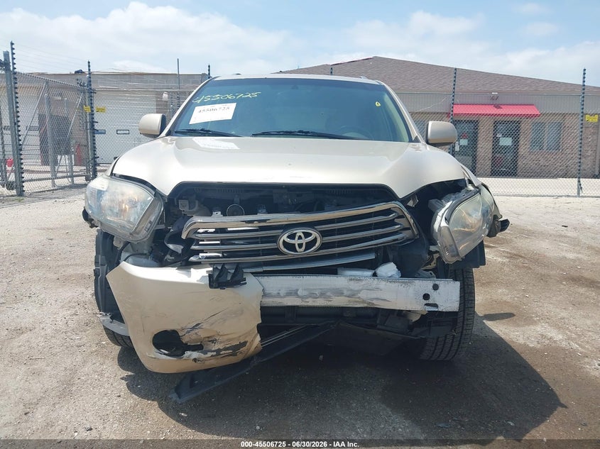 2009 Toyota Highlander VIN JTEES43A092151221 IAAI salvage auction — FRONT END, Clear (Wisconsin), sold $4,400 on 2026-07-14 (photo 6)