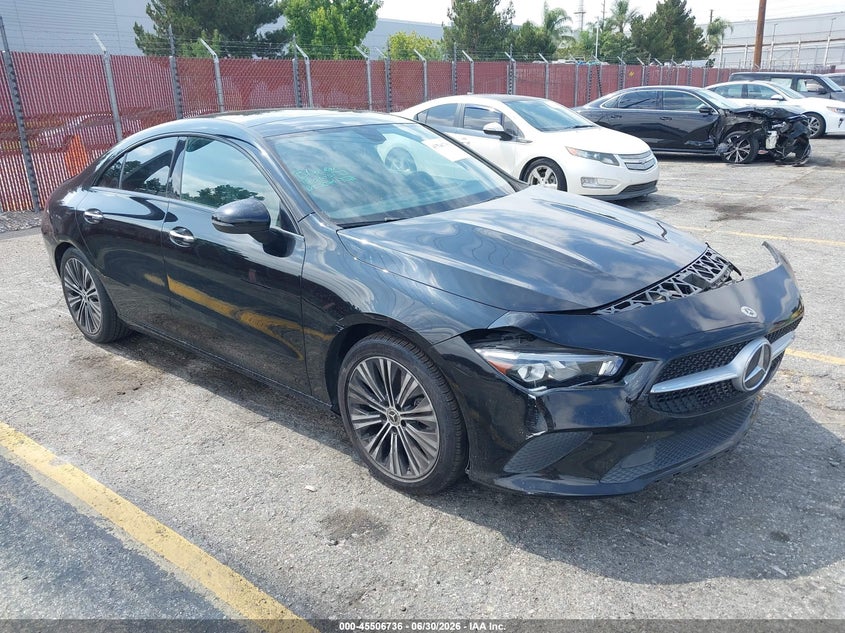 2021 Mercedes-benz Cla-klasse VIN W1K5J4GB6MN162313 IAAI salvage auction — FRONT END, Salvage (California), sold $8,100 on 2026-07-10 (photo 1)