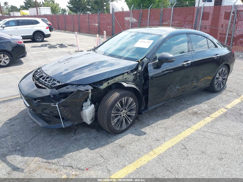 2021 Mercedes-benz Cla-klasse VIN W1K5J4GB6MN162313 IAAI salvage auction — FRONT END, Salvage (California), sold $8,100 on 2026-07-10 (photo 2)