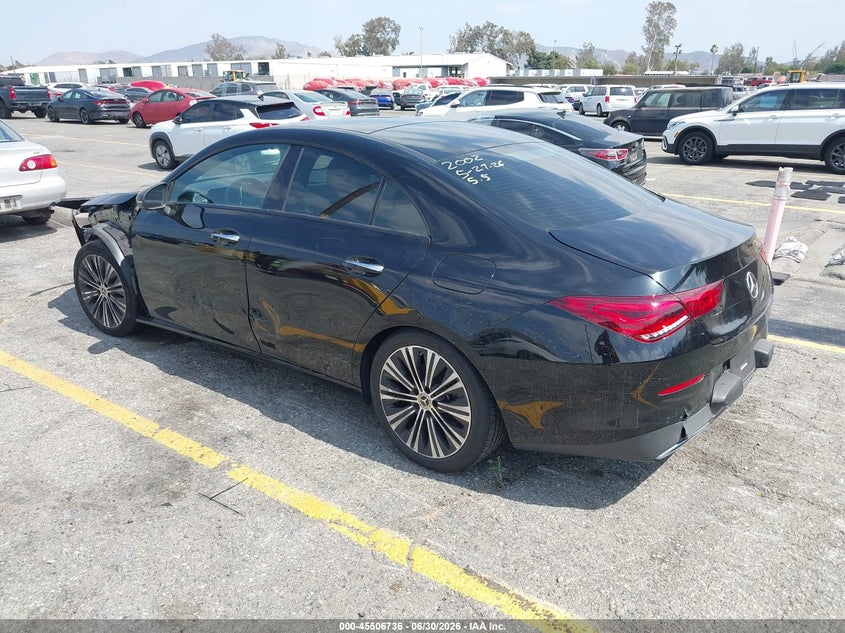 2021 Mercedes-benz Cla-klasse VIN W1K5J4GB6MN162313 IAAI salvage auction — FRONT END, Salvage (California), sold $8,100 on 2026-07-10 (photo 3)