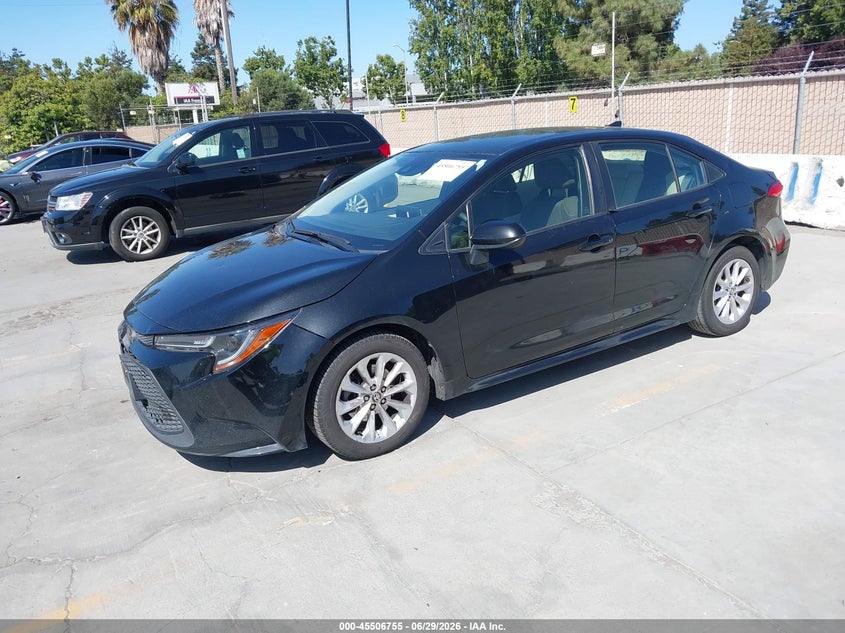2021 Toyota Corolla VIN JTDVPMAE4MJ128311 IAAI salvage auction — NORMAL WEAR, Clear - Dealer Only (California), sold $6,650 on 2026-07-06 (photo 2)