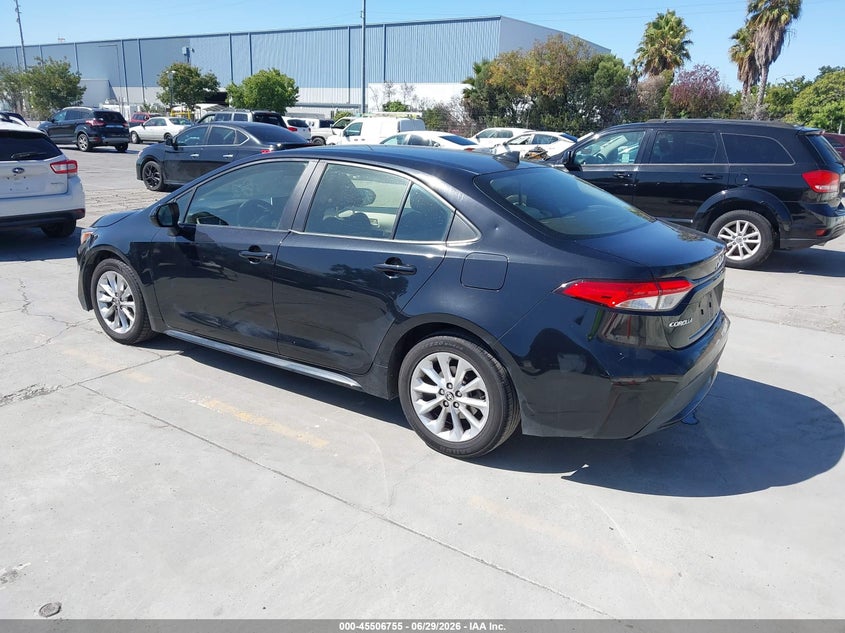 2021 Toyota Corolla VIN JTDVPMAE4MJ128311 IAAI salvage auction — NORMAL WEAR, Clear - Dealer Only (California), sold $6,650 on 2026-07-06 (photo 3)