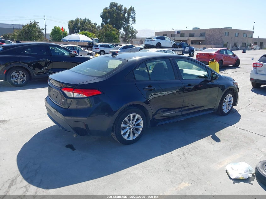 2021 Toyota Corolla VIN JTDVPMAE4MJ128311 IAAI salvage auction — NORMAL WEAR, Clear - Dealer Only (California), sold $6,650 on 2026-07-06 (photo 4)