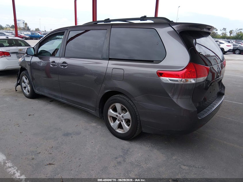 2012 Toyota Sienna VIN 5TDKK3DC5CS217716 IAAI salvage auction — LEFT FRONT, Salvage (California), sold $2,650 on 2026-07-16 (photo 3)