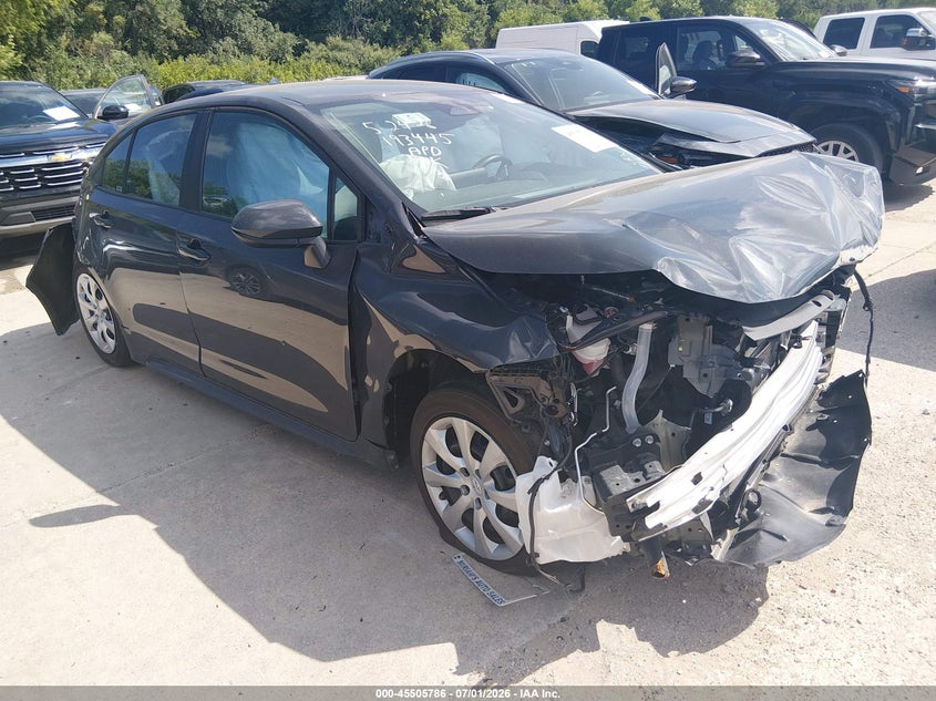 2025 Toyota Corolla VIN 5YFB4MDE9SP265180 IAAI salvage auction — FRONT & REAR, Non-Repairable (Tennessee), sold $525 on 2026-07-29 (photo 1)