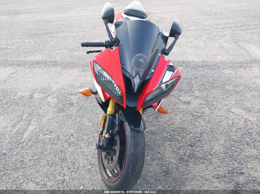 2008 Yamaha Yzfr6 VIN JYARJ16E18A007814 IAAI salvage auction — ROLLOVER, Salvage - Greater Than 75% (Maryland), sold $675 on 2026-07-22 (photo 5)
