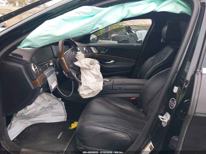2015 Mercedes-benz S-klasse VIN WDDUG8CB2FA164495 IAAI salvage auction — FRONT END, Salvage Title, sold $2,550 on 2026-08-07 (photo 5)