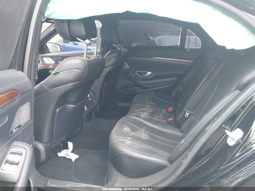 2015 Mercedes-benz S-klasse VIN WDDUG8CB2FA164495 IAAI salvage auction — FRONT END, Salvage Title, sold $2,550 on 2026-08-07 (photo 8)
