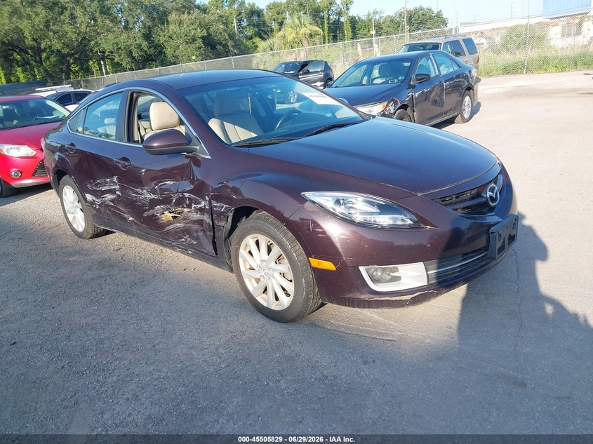2011 Mazda 6 VIN 1YVHZ8CH2B5M01333 IAAI salvage auction — RIGHT SIDE, Rebuildable (Florida), sold $550 on 2026-07-21 (photo 1)