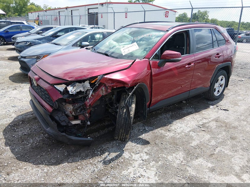 2020 Toyota Rav 4 VIN JTMP1RFV1LD526394 IAAI salvage auction — LEFT FRONT, Salvage (Kentucky), sold $4,550 on 2026-07-29 (photo 2)