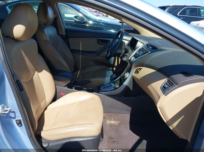 2011 Hyundai Elantra VIN KMHDH4AE9BU156797 IAAI salvage auction — REAR END, Salvage (California), sold $1,250 on 2026-07-13 (photo 5)