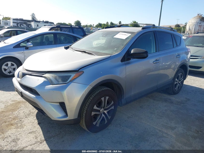 2018 Toyota Rav 4 VIN JTMZFREV4JJ199774 IAAI salvage auction — RIGHT FRONT, Salvage (California), sold $5,475 on 2026-08-01 (photo 2)
