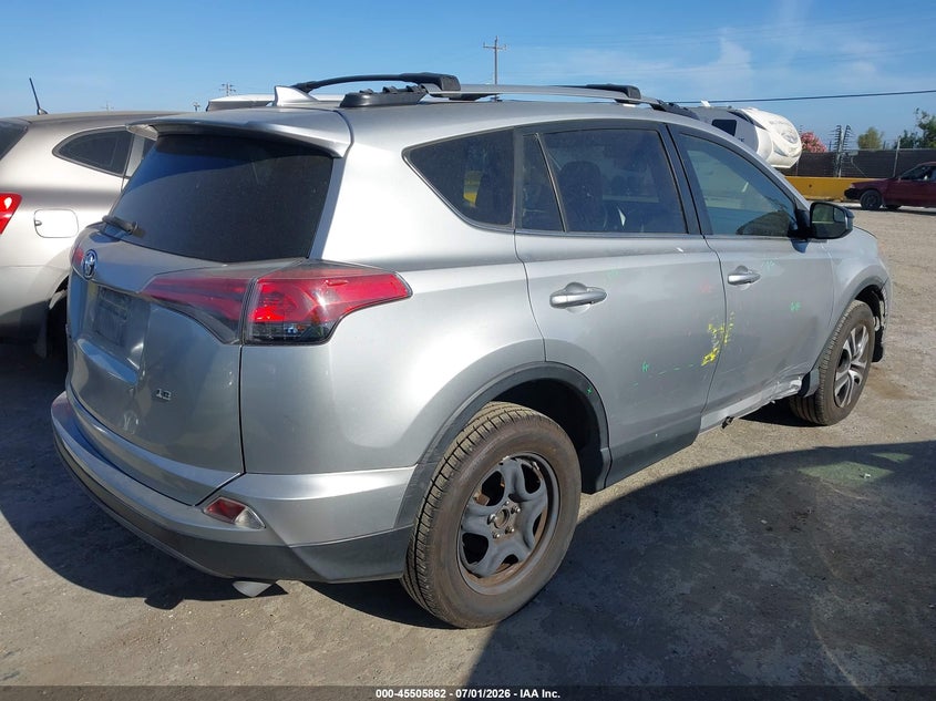 2018 Toyota Rav 4 VIN JTMZFREV4JJ199774 IAAI salvage auction — RIGHT FRONT, Salvage (California), sold $5,475 on 2026-08-01 (photo 4)