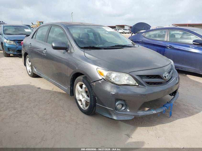 2012 Toyota Corolla VIN 5YFBU4EE0CP028609 IAAI salvage auction — NORMAL WEAR, Original (Texas), sold $2,450 on 2026-07-28 (photo 1)