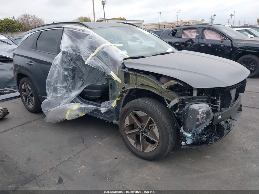2025 Hyundai Tucson VIN 5NMJB3DE7SH529504 IAAI salvage auction — RIGHT FRONT, Salvage Title, sold $8,000 on 2026-07-12 (photo 1)